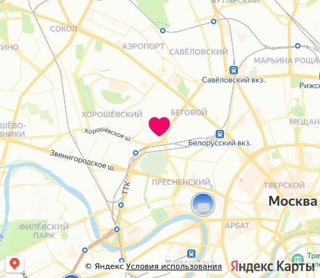 На карте