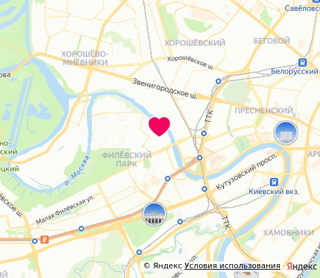 На карте