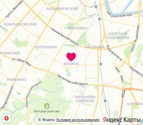 На карте