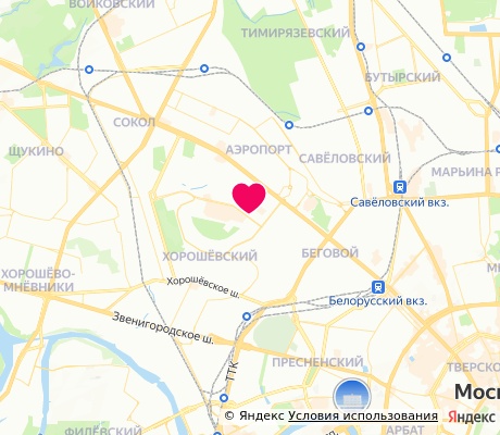 На карте