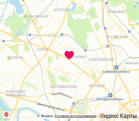 На карте
