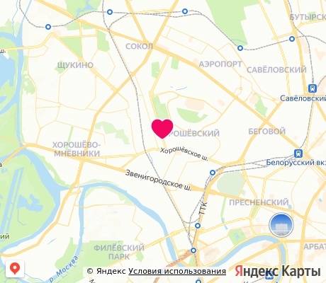 На карте