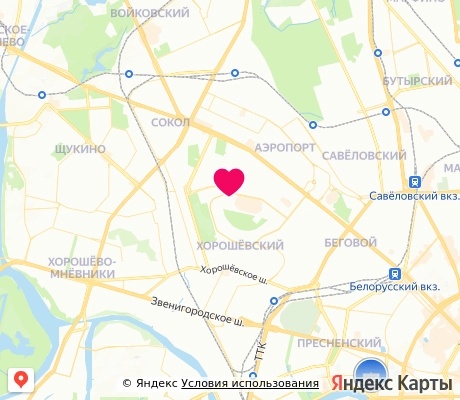 На карте