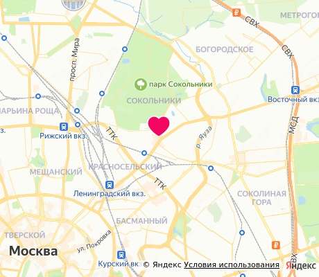 На карте