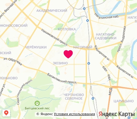На карте