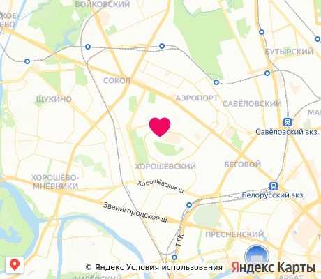 На карте