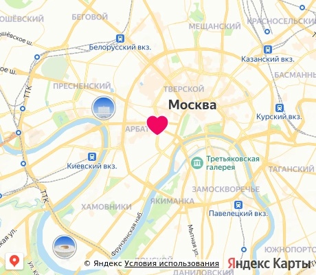 На карте