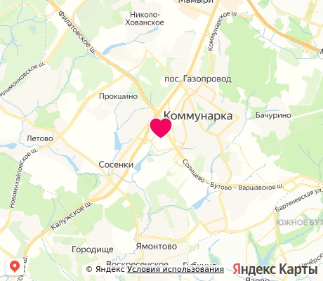 На карте