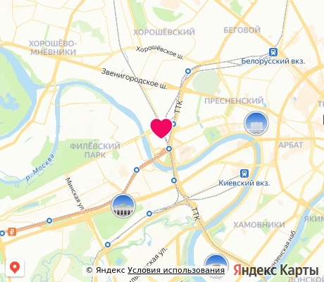 На карте