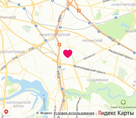 На карте