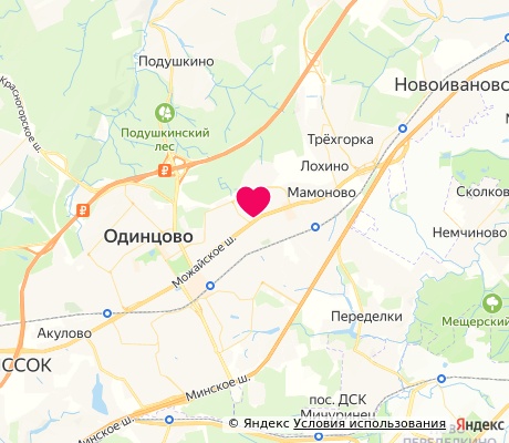 На карте