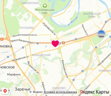 На карте