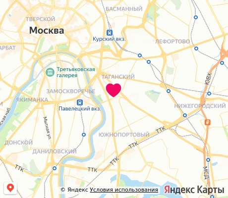 На карте