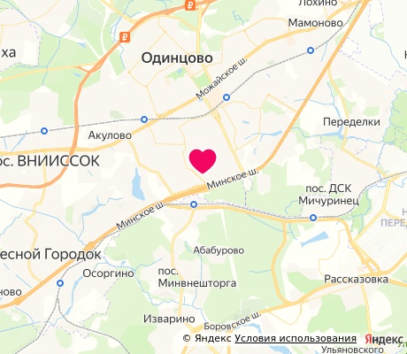 На карте