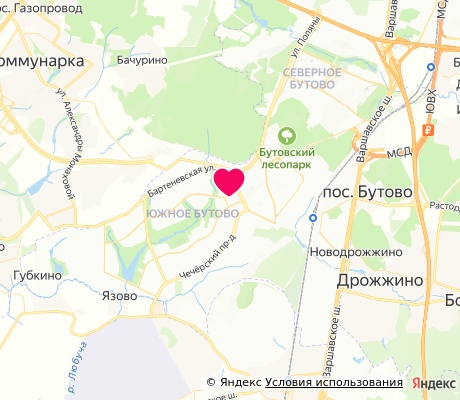 На карте