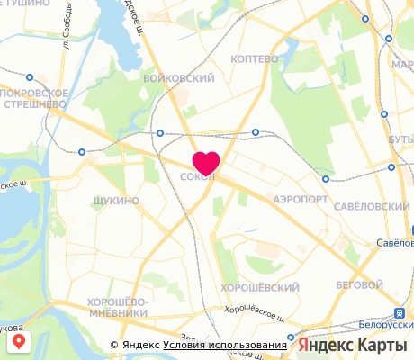На карте