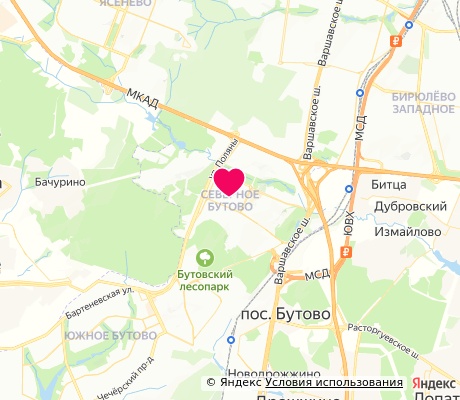 На карте