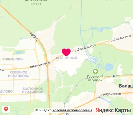 На карте