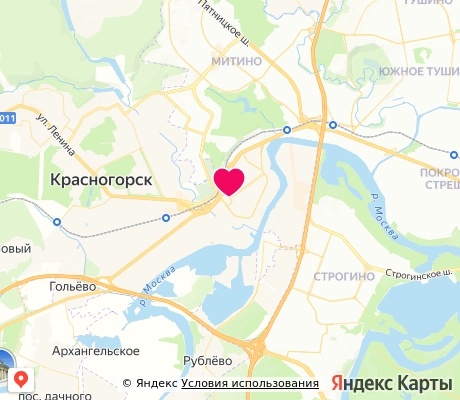 На карте