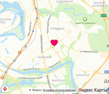 На карте