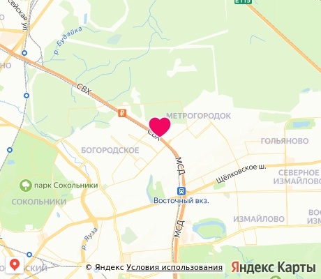 На карте