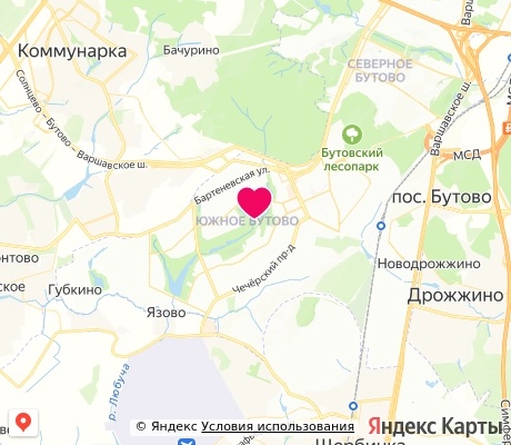 На карте