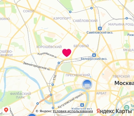 На карте