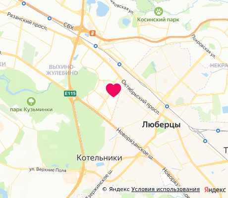 На карте