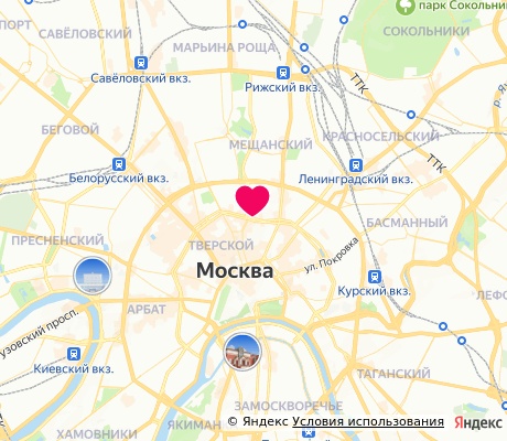 На карте