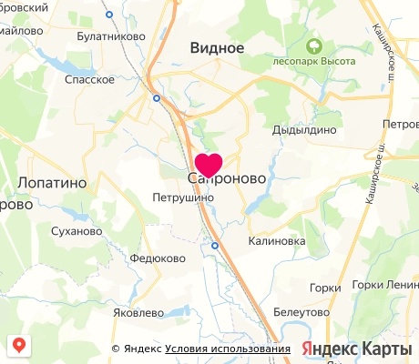 На карте