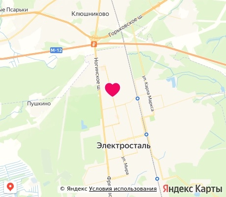 На карте