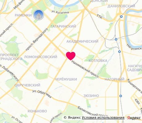 На карте