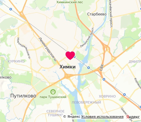 На карте