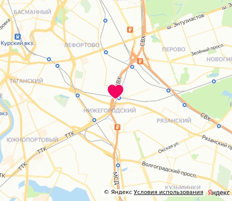 На карте