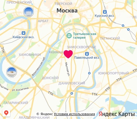 На карте