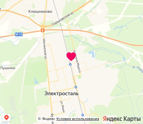 На карте