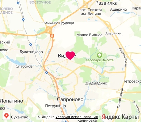 На карте
