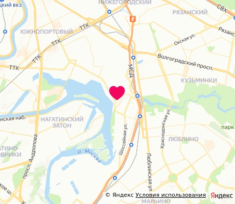 На карте