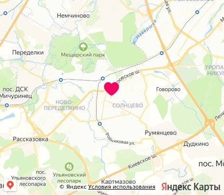 На карте