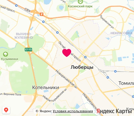 На карте