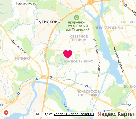 На карте