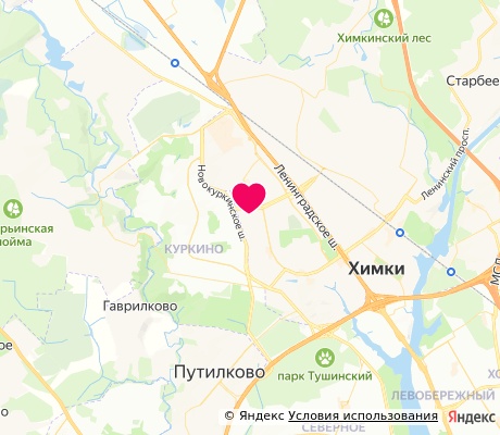 На карте