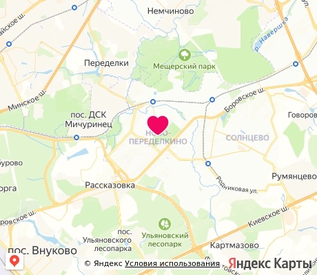 На карте