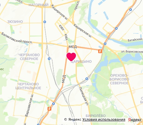 На карте
