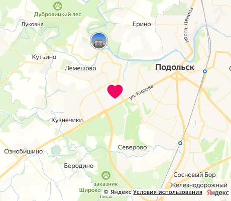 На карте