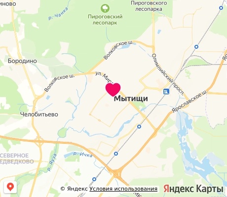 На карте