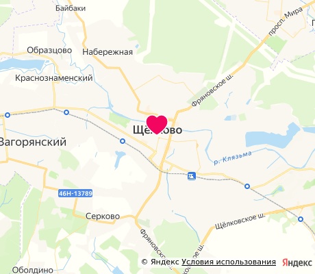 На карте