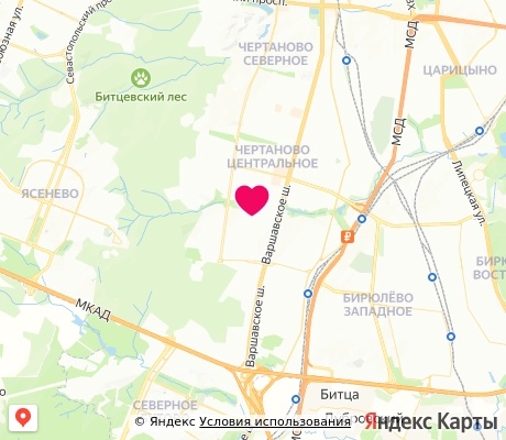 На карте