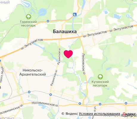 На карте