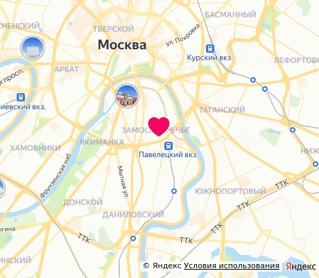 На карте